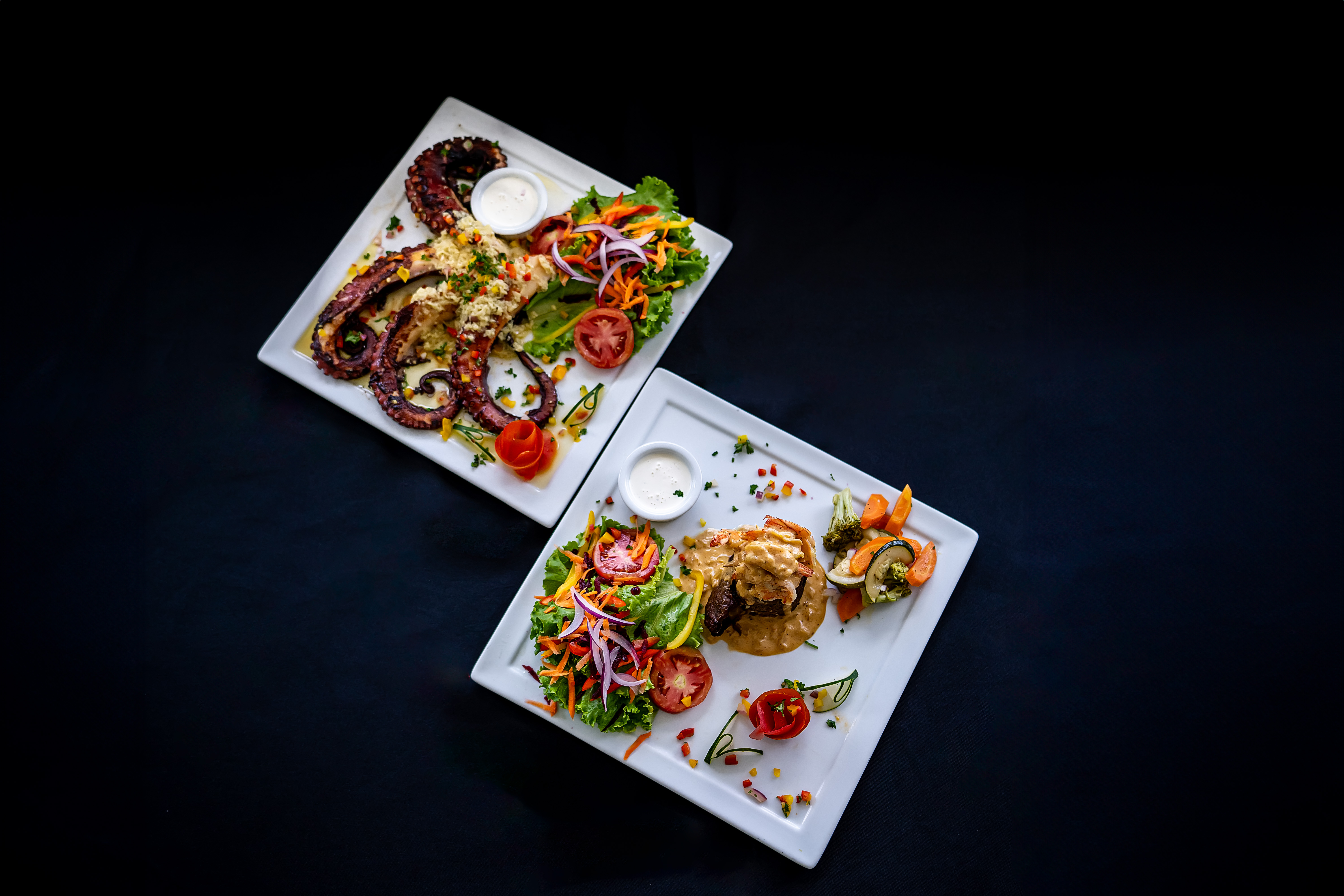 Vista del restaurante