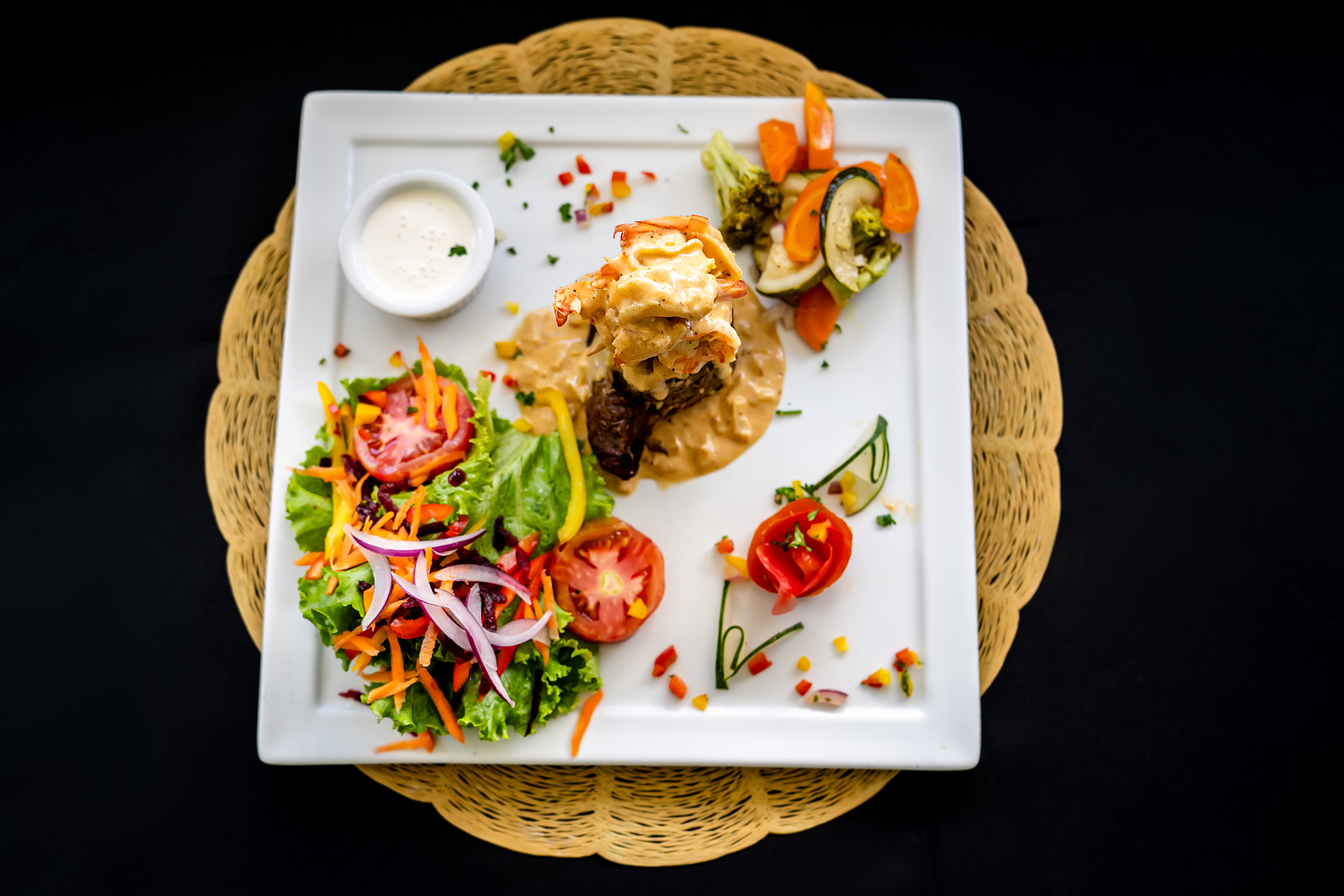 Vista del restaurante