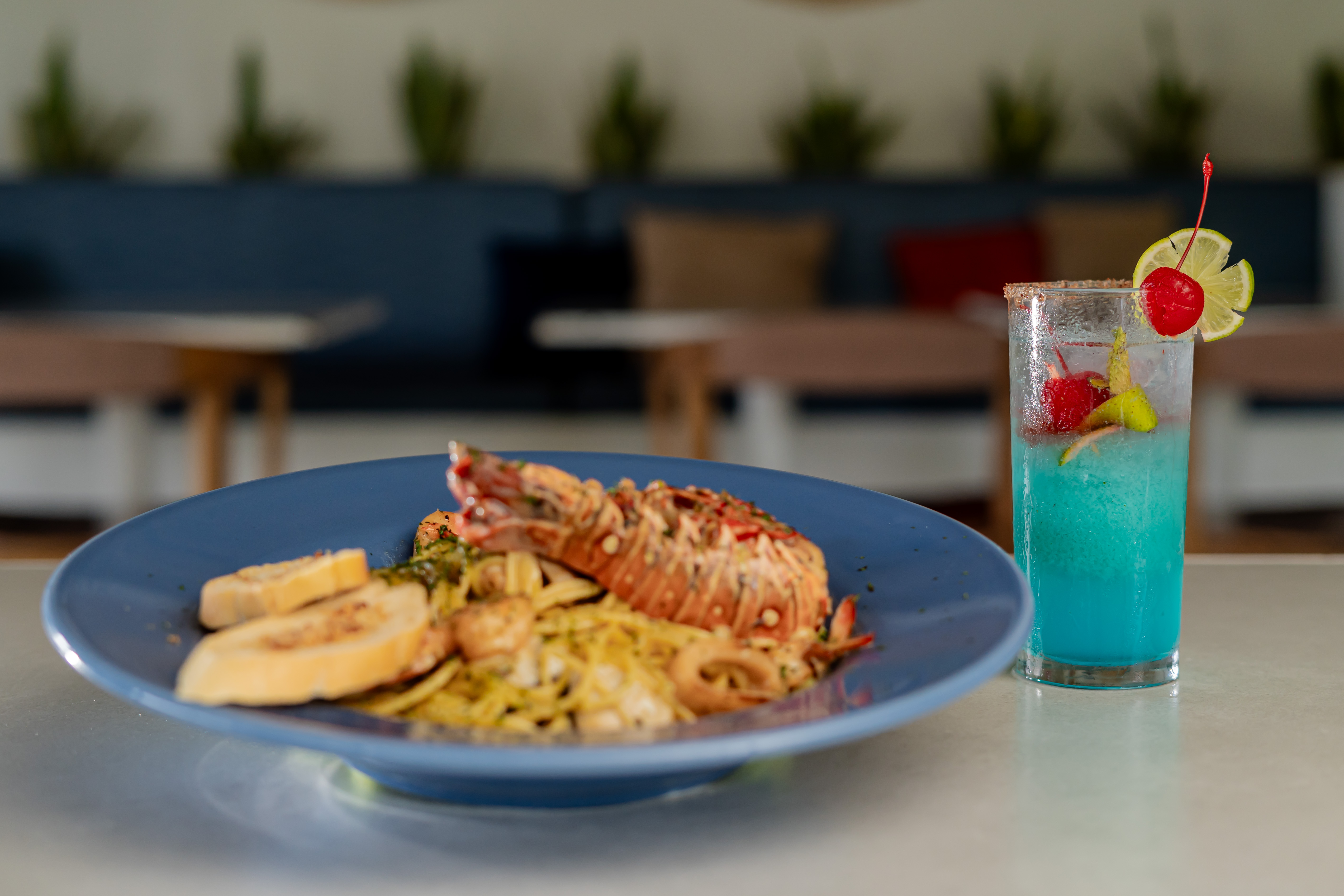 Vista del restaurante